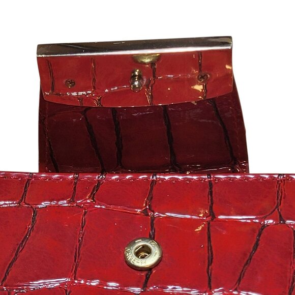 Vintage Liz Claiborne Wallet Clutch Checkbook ID Coin Cards Billfold - Picture 6 of 16